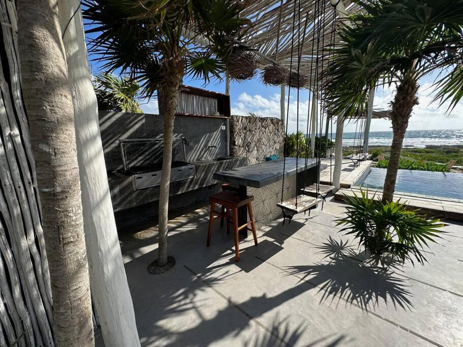 Tulum Beachfront Villa I'Ik By Casa Xuul Tulum Exteriér fotografie
