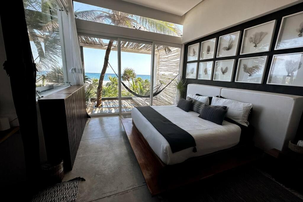 Tulum Beachfront Villa I'Ik By Casa Xuul Tulum Exteriér fotografie