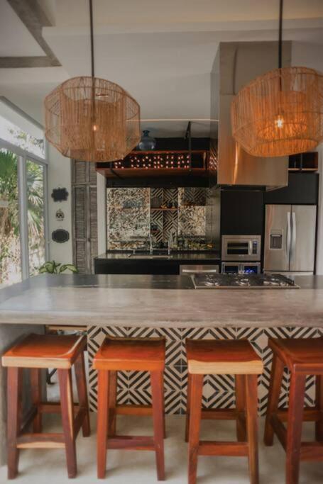 Tulum Beachfront Villa I'Ik By Casa Xuul Tulum Exteriér fotografie