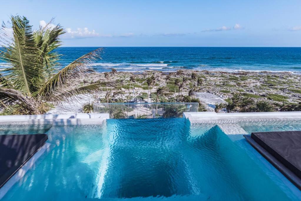 Tulum Beachfront Villa I'Ik By Casa Xuul Tulum Exteriér fotografie